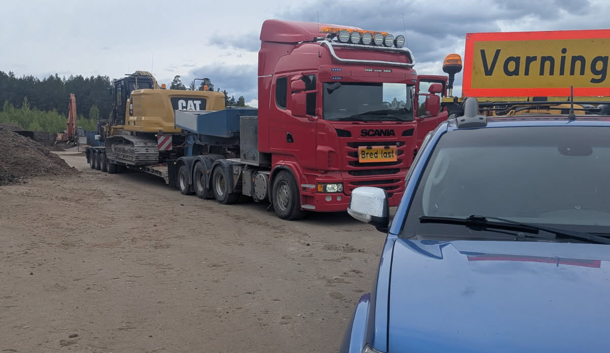 Specialtransport i Ovanåker